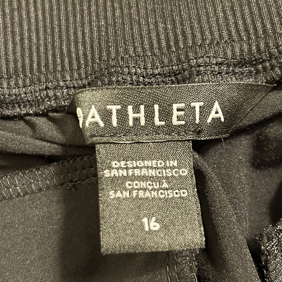 Athleta Black Brooklyn Ankle Pants size 16 - Picture 5 of 7